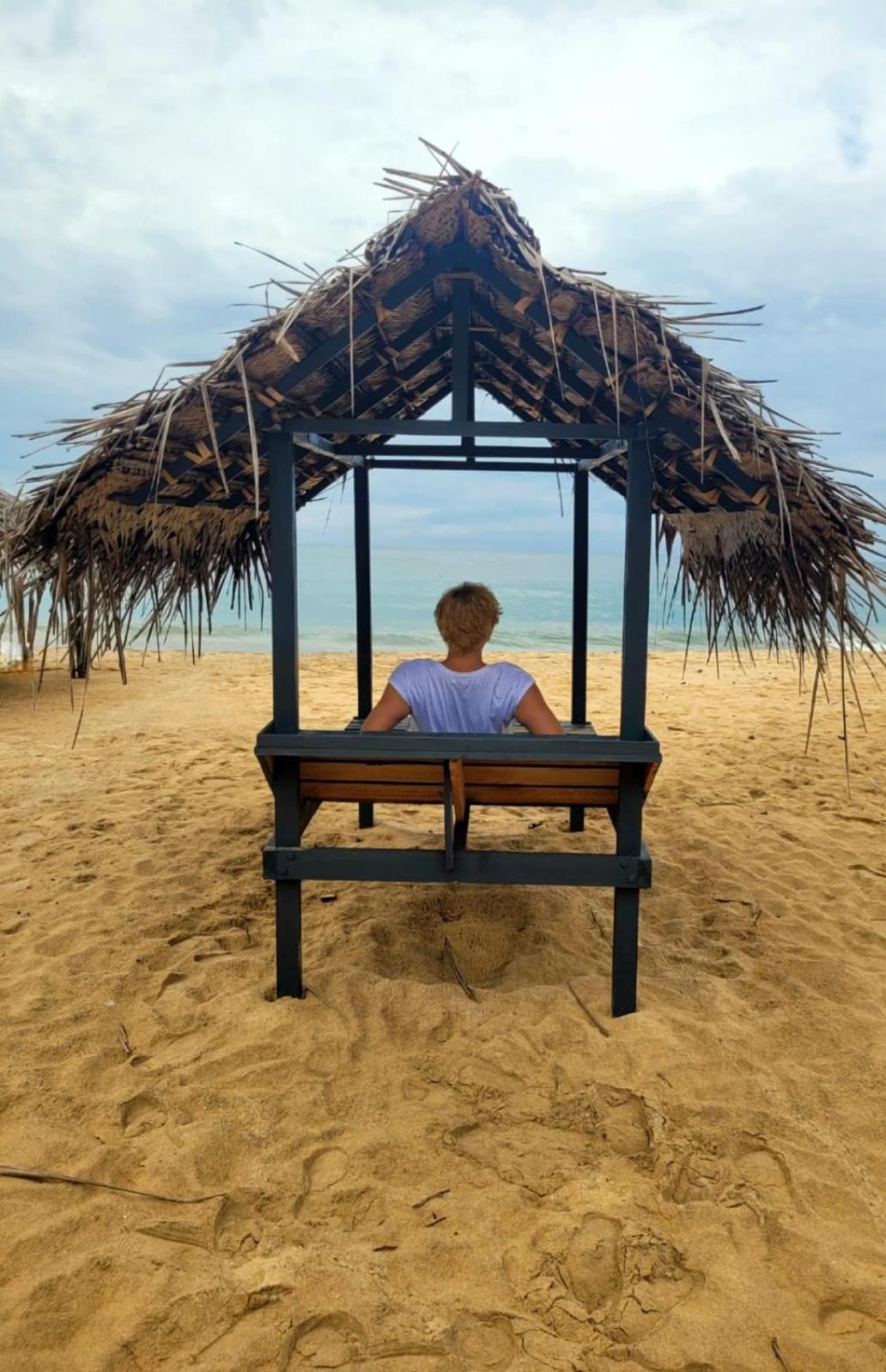 La-Vira Beach Villa Hikkaduwa Eksteriør billede